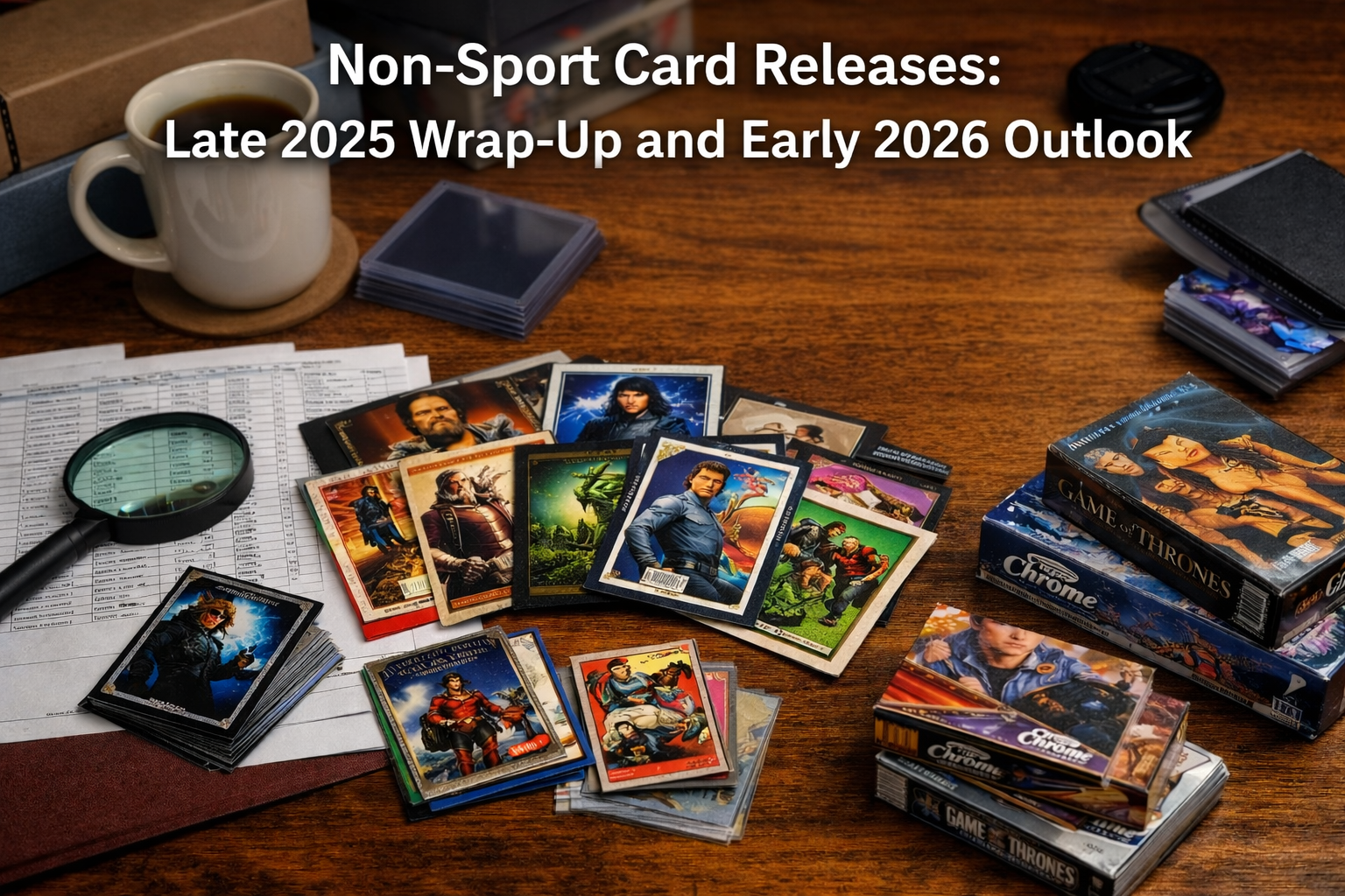 Non-Sport Card Releases: Late 2025 Wrap-Up and Early 2026 Outlook