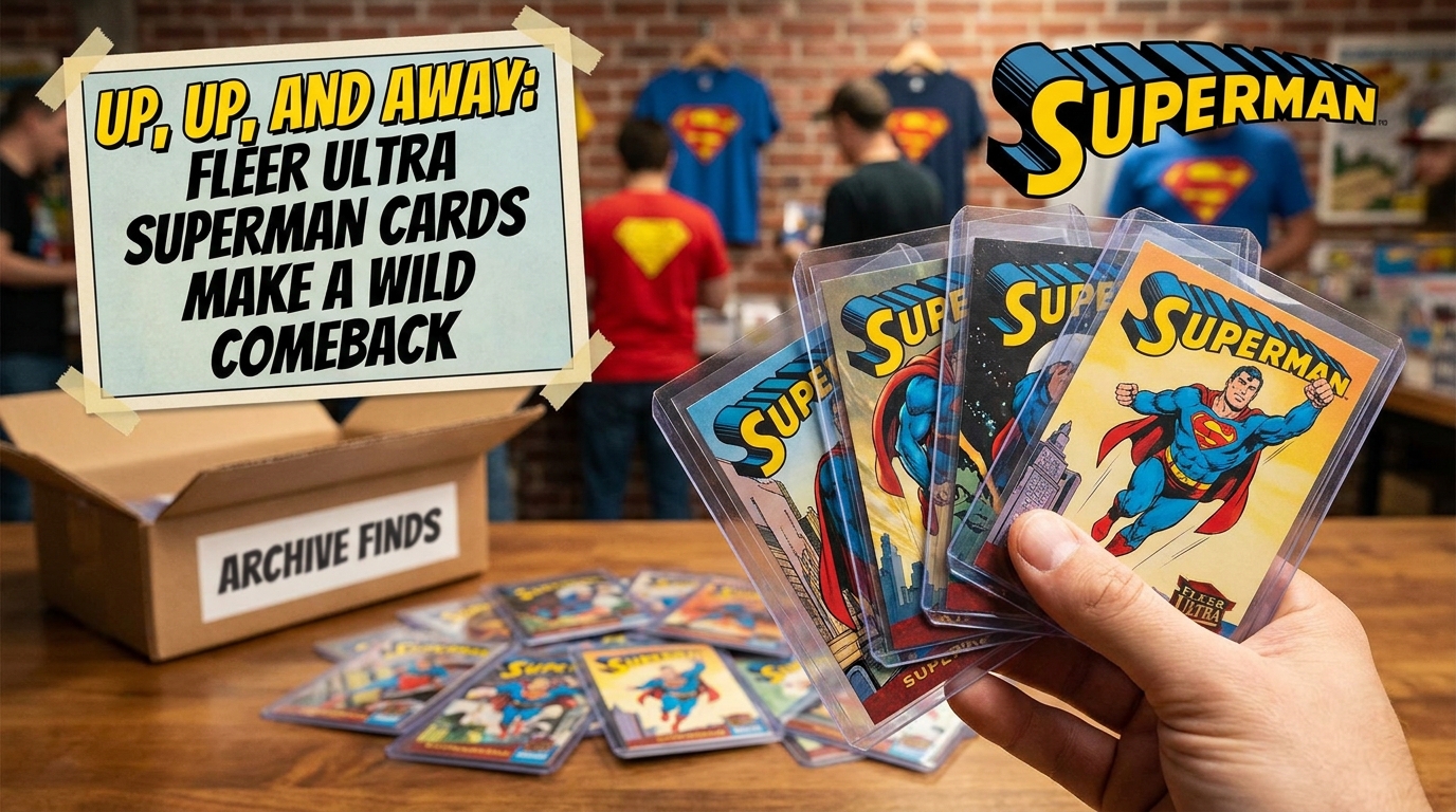Up, Up, and Away: Fleer Ultra Superman Cards Make a Wild Comeback