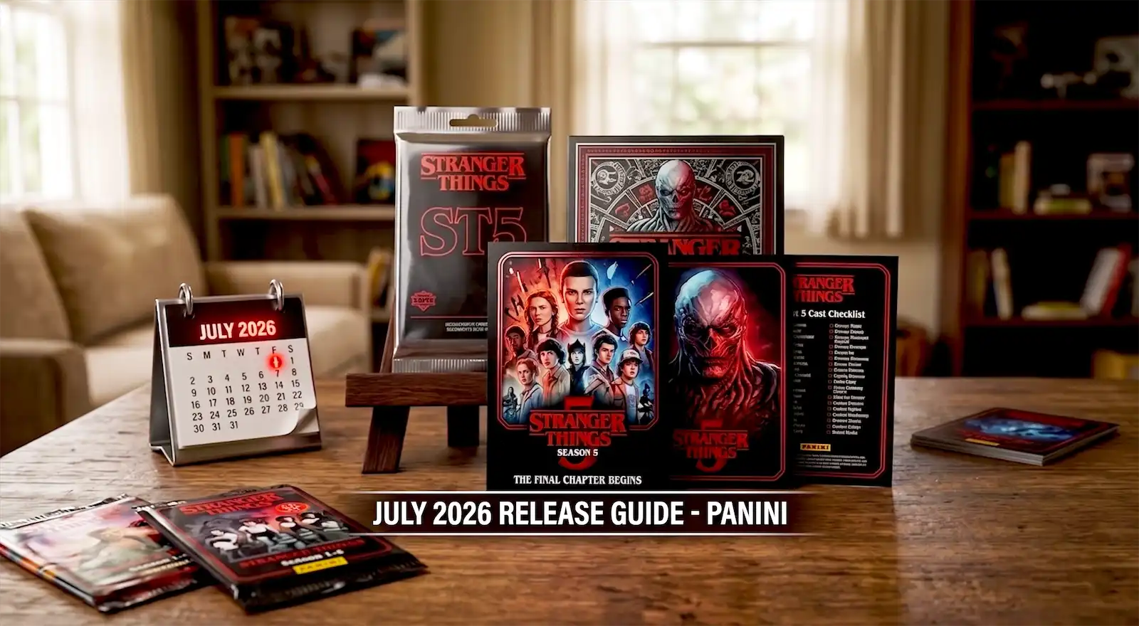 Stranger Things Season 5 Cards: July 2026 Release Guide