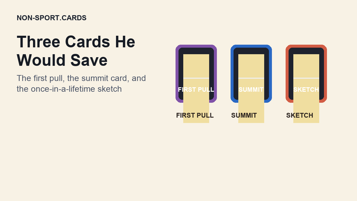 Three favorite Star Wars cards collector graphic
