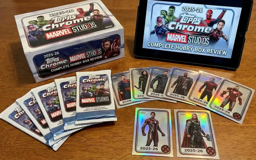 2025-26 Topps Chrome Marvel Studios: Complete Hobby Box Review