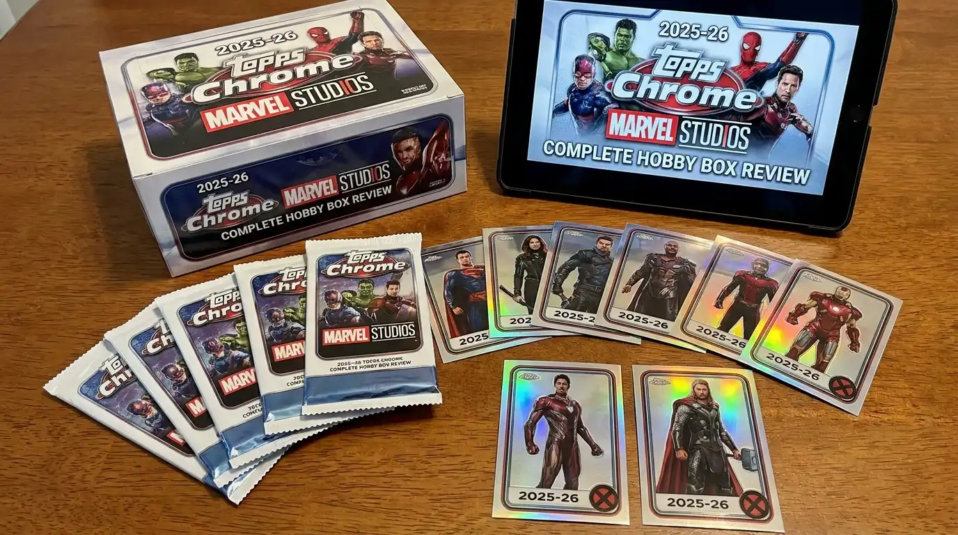 2025-26 Topps Chrome Marvel Studios: Complete Hobby Box Review