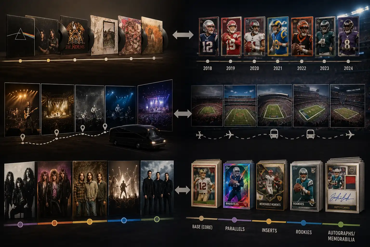 How Do a Band’s Albums, Tours, and Eras Work Like Seasons and Subsets?