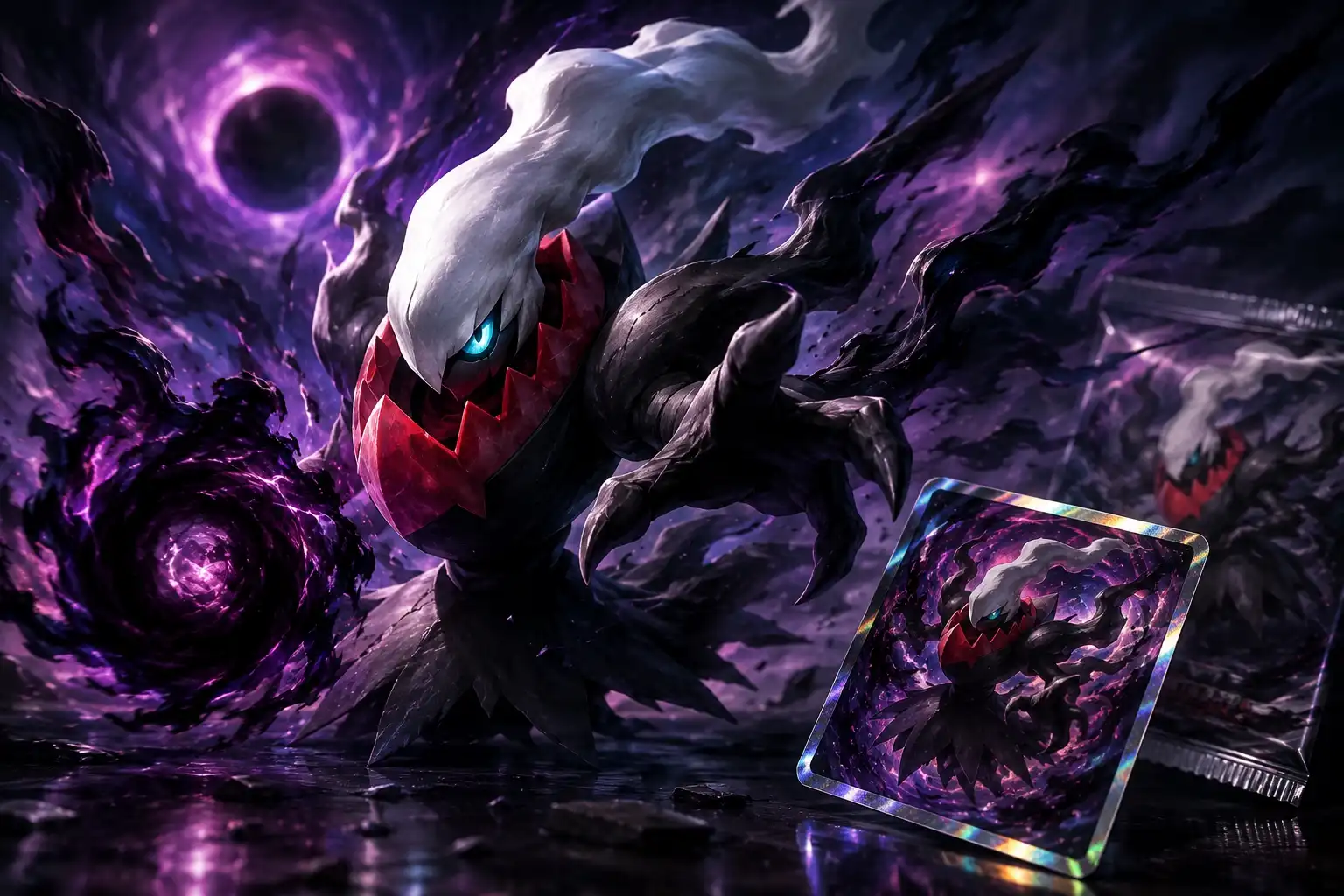 Mega Darkrai ex Is Here: Pitch Black Hits Stores July 17, 2026
