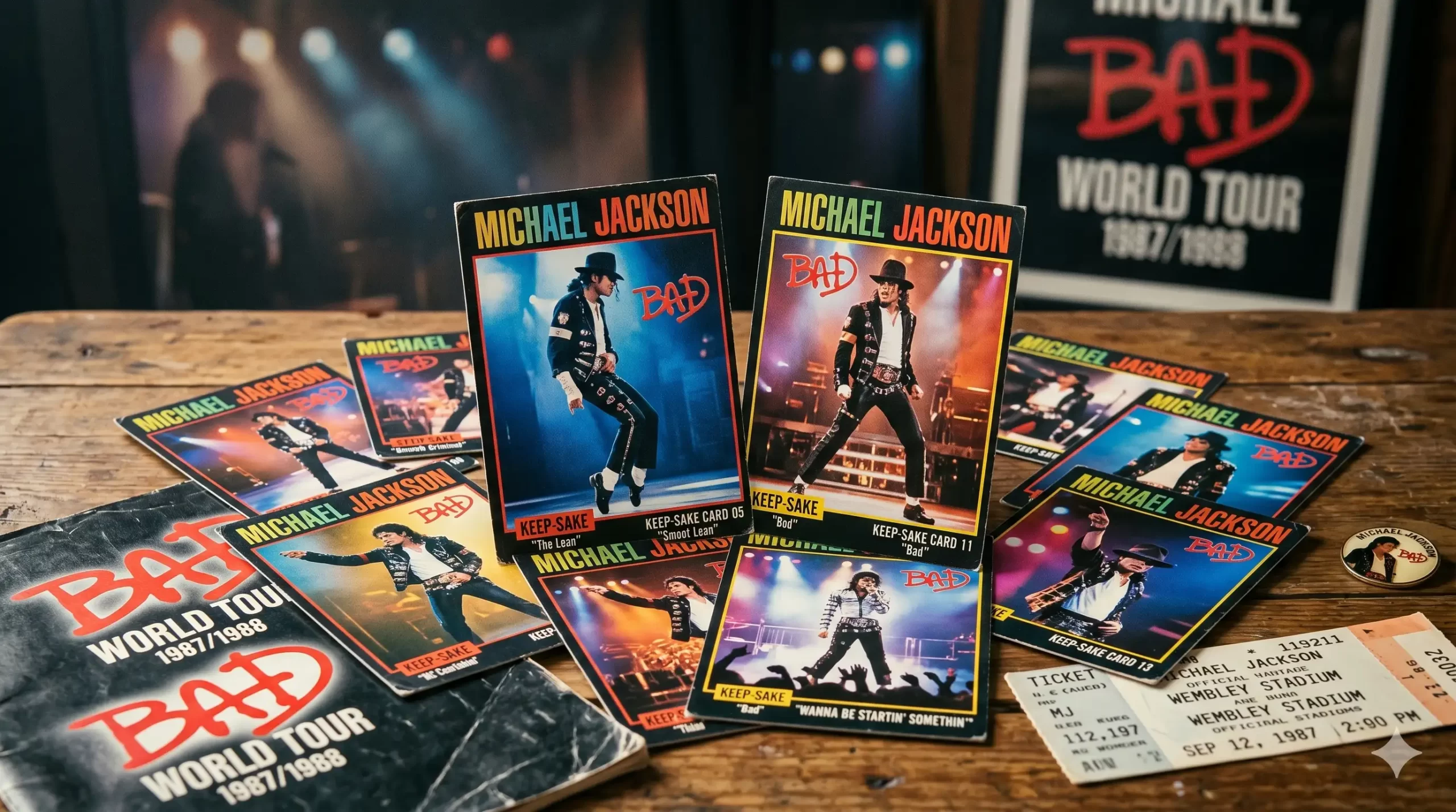 Michael Jackson Bad World Tour Keepsake Cards: Worth the Buy?
