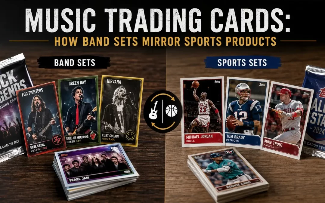 Music Trading Cards: How Band Sets Mirror Sports Products