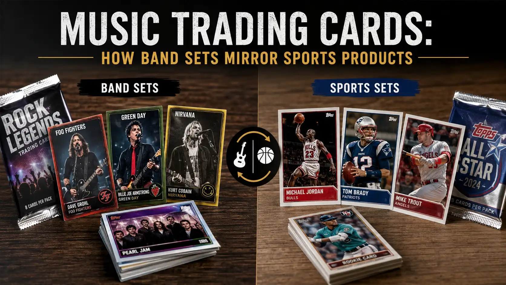 Music Trading Cards: How Band Sets Mirror Sports Products