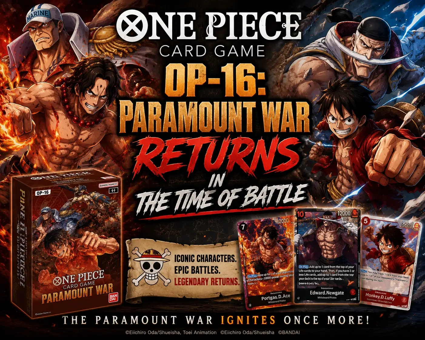One Piece OP-16: Paramount War Returns in The Time of Battle