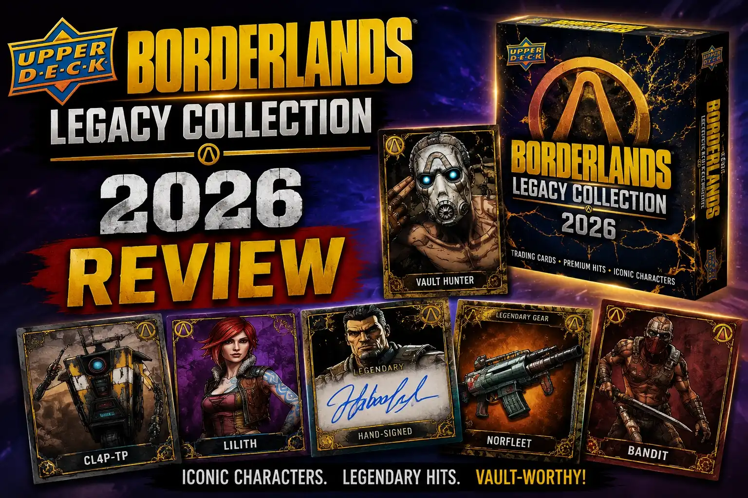 Upper Deck Borderlands Legacy Collection 2026 Review