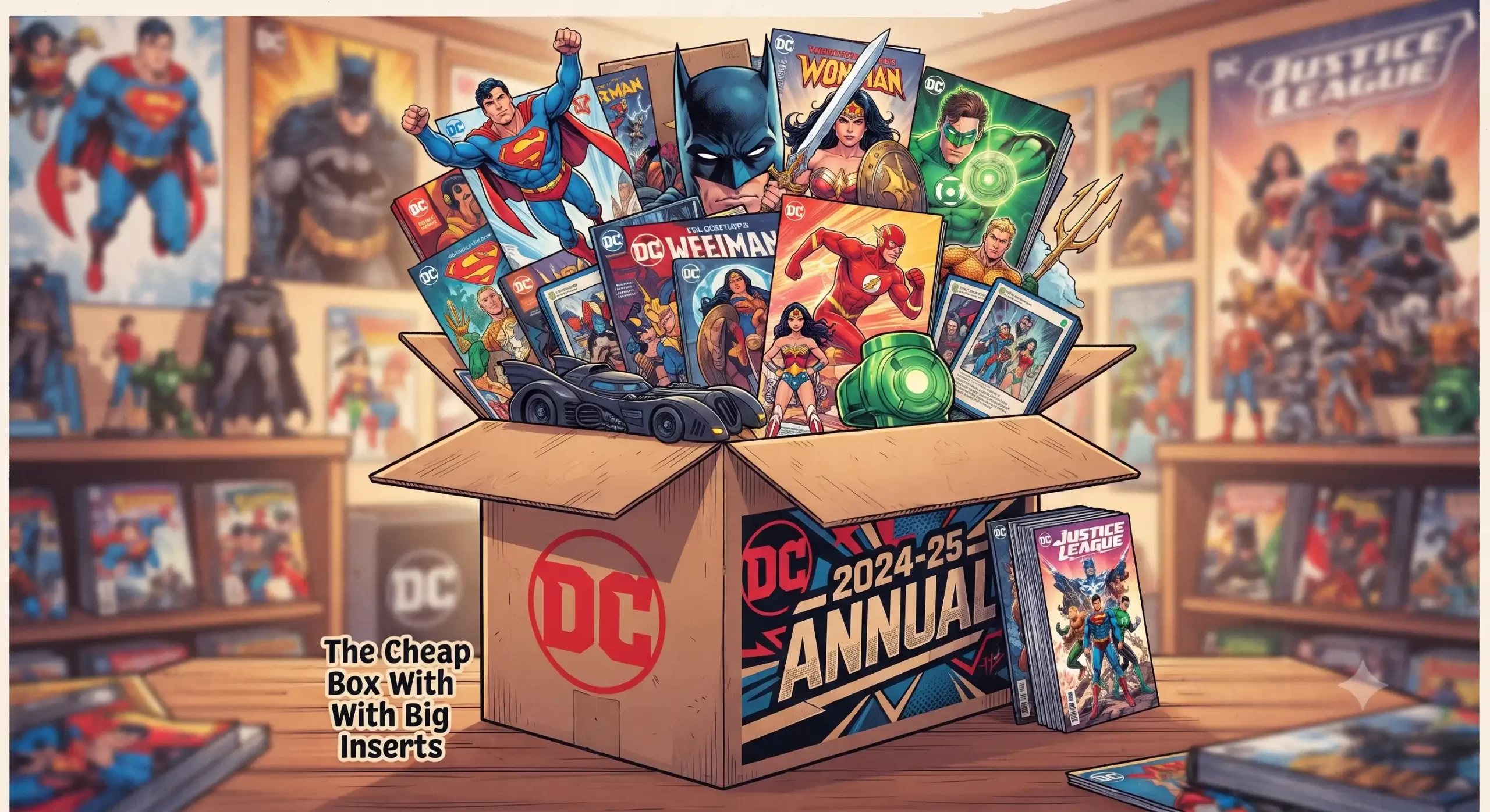 DC Annual 2024-25: The Cheap Box With Big Inserts