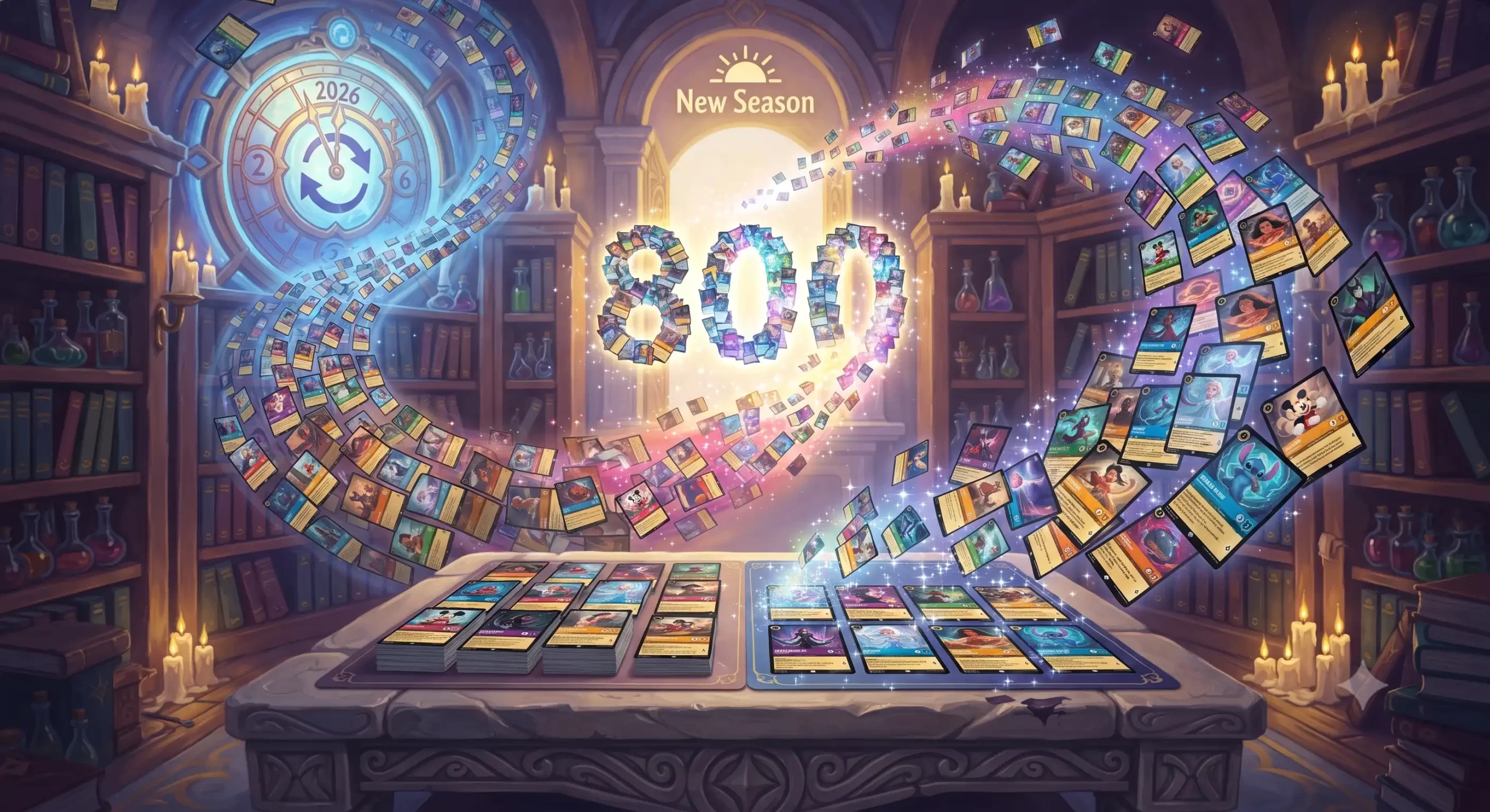 Disney Lorcana Rotation 2026: The 800-Card Shakeup