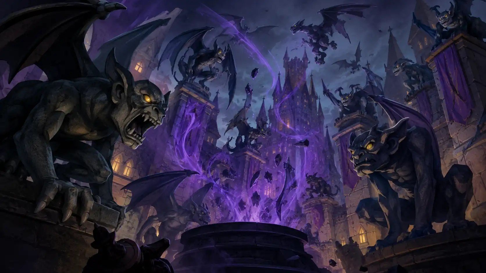 Disney Lorcana Whispers in the Well: Gargoyles Take Over