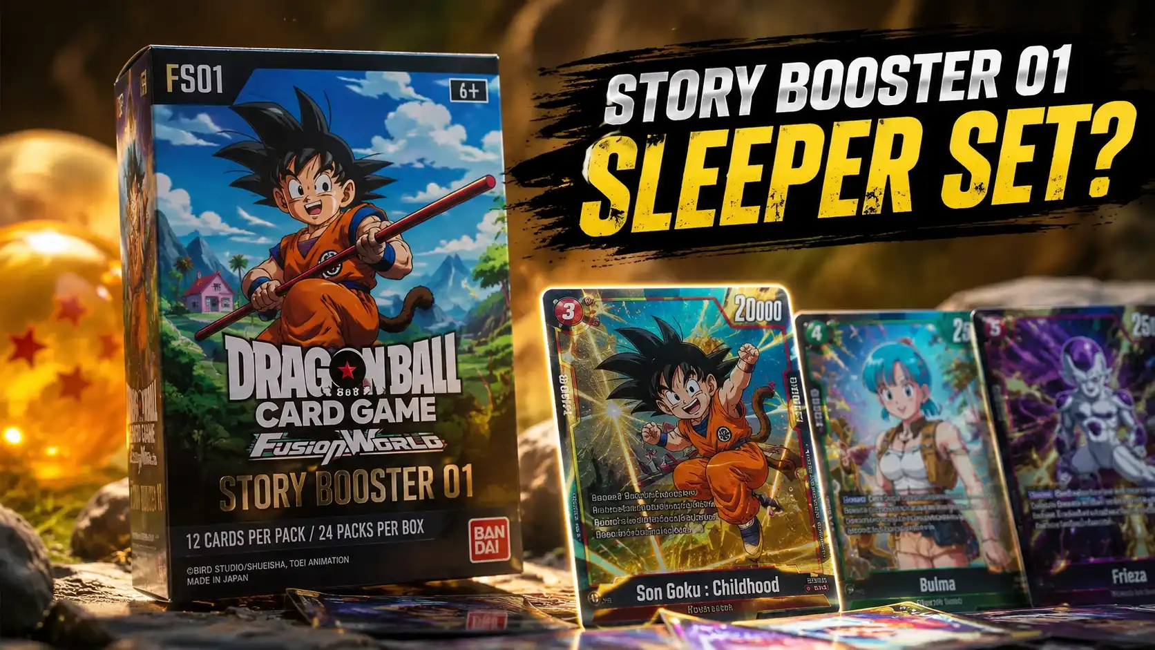 Dragon Ball Story Booster 01: The Sleeper Set to Watch?