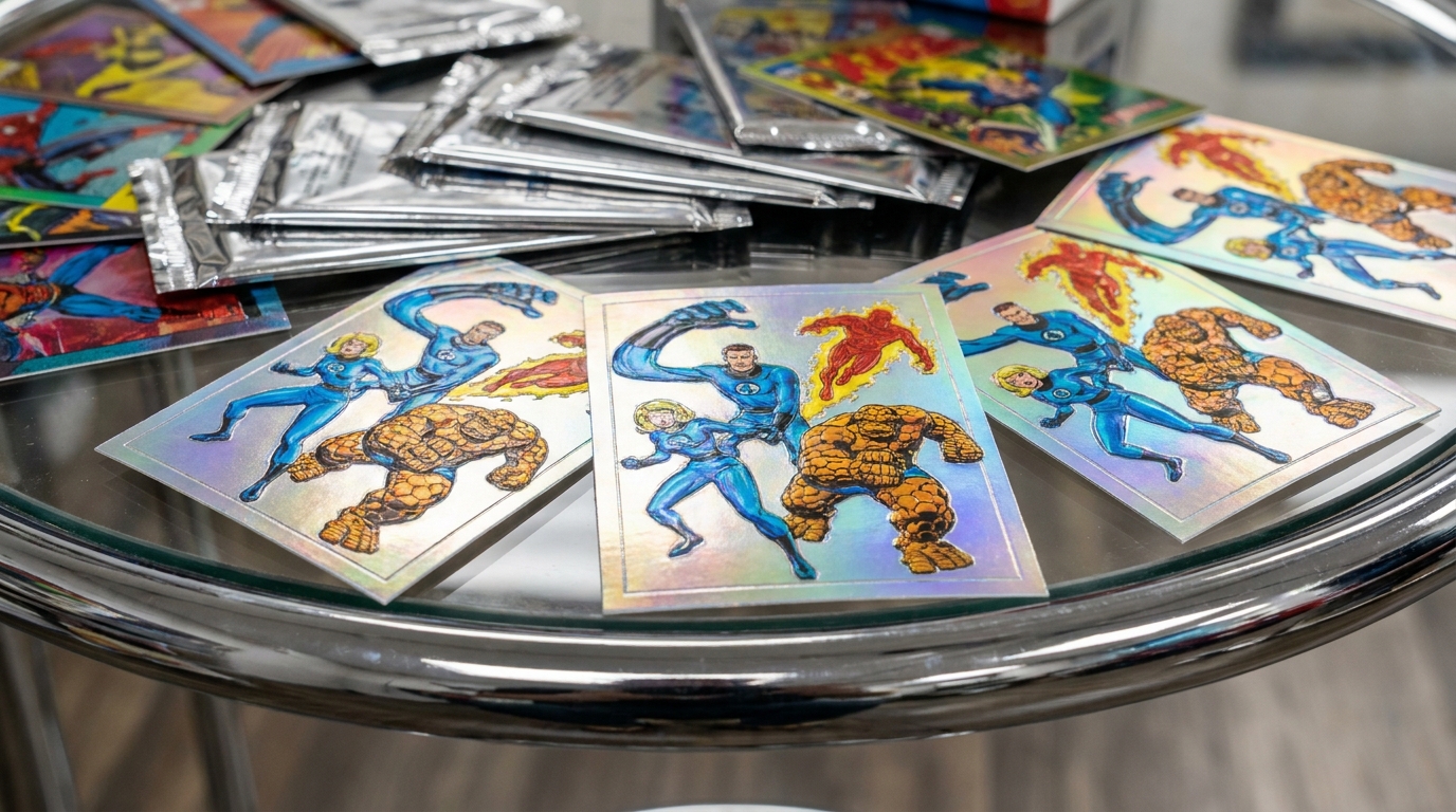 Fantastic Four Inserts Could Steal Marvel Chrome