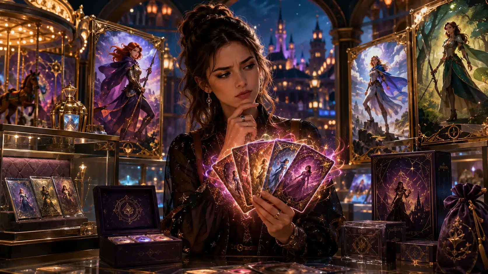 Is the Lorcana Heroines Collection a park exclusive?