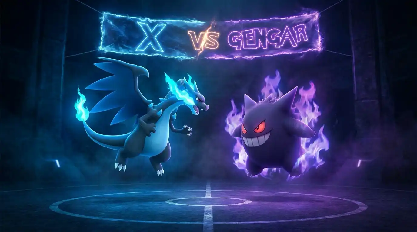 Pokémon Phantasmal Flames: Charizard X or Gengar Wins?