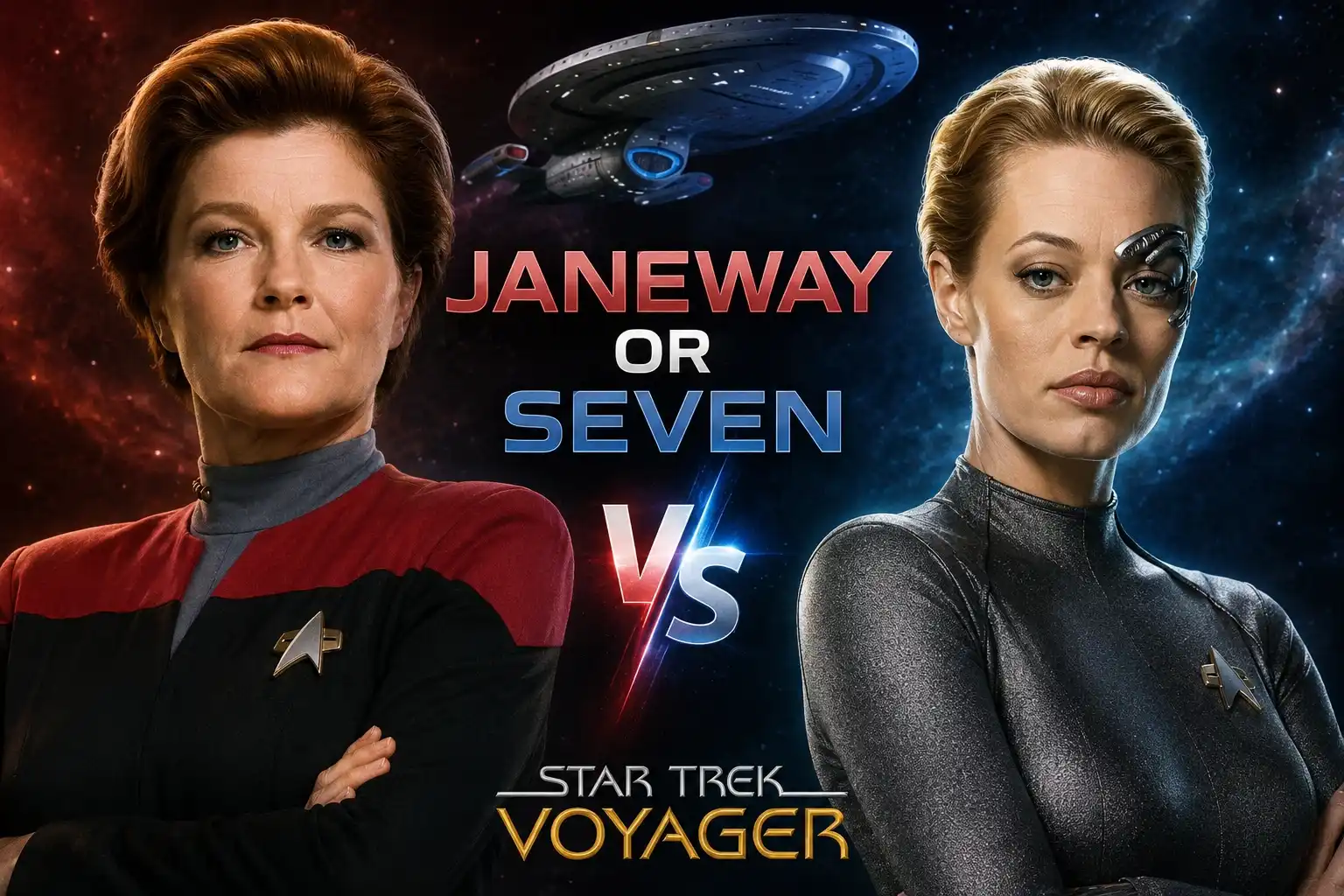 Star Trek Voyager Archives Cards: Janeway or Seven Wins?