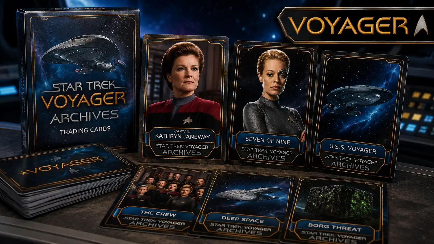 What Are Star Trek Voyager Archives Cards?