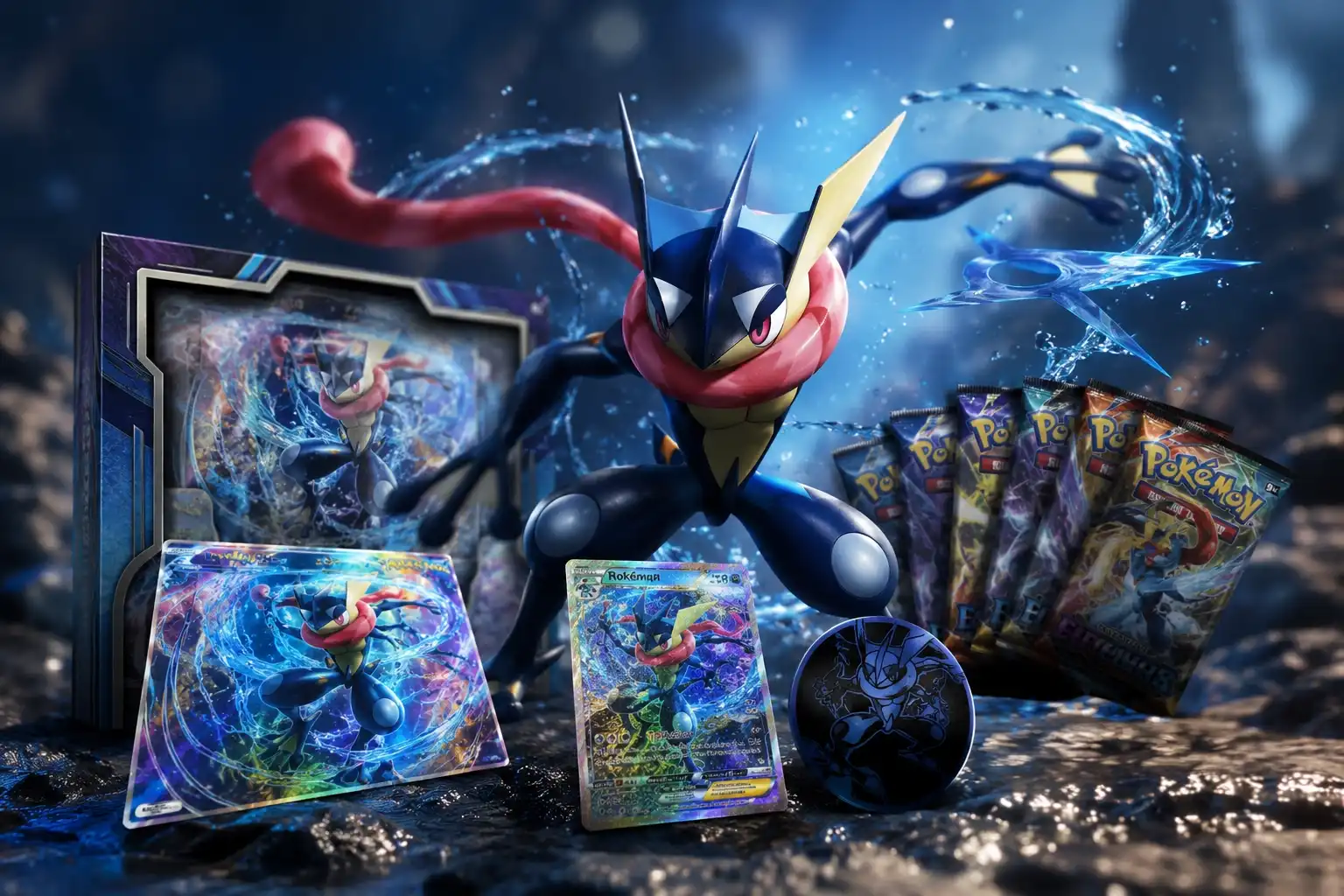 What Is the Mega Greninja ex Premium Collection?