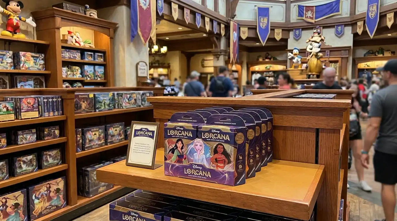 Which Disney locations are selling the Lorcana Heroines Edition?