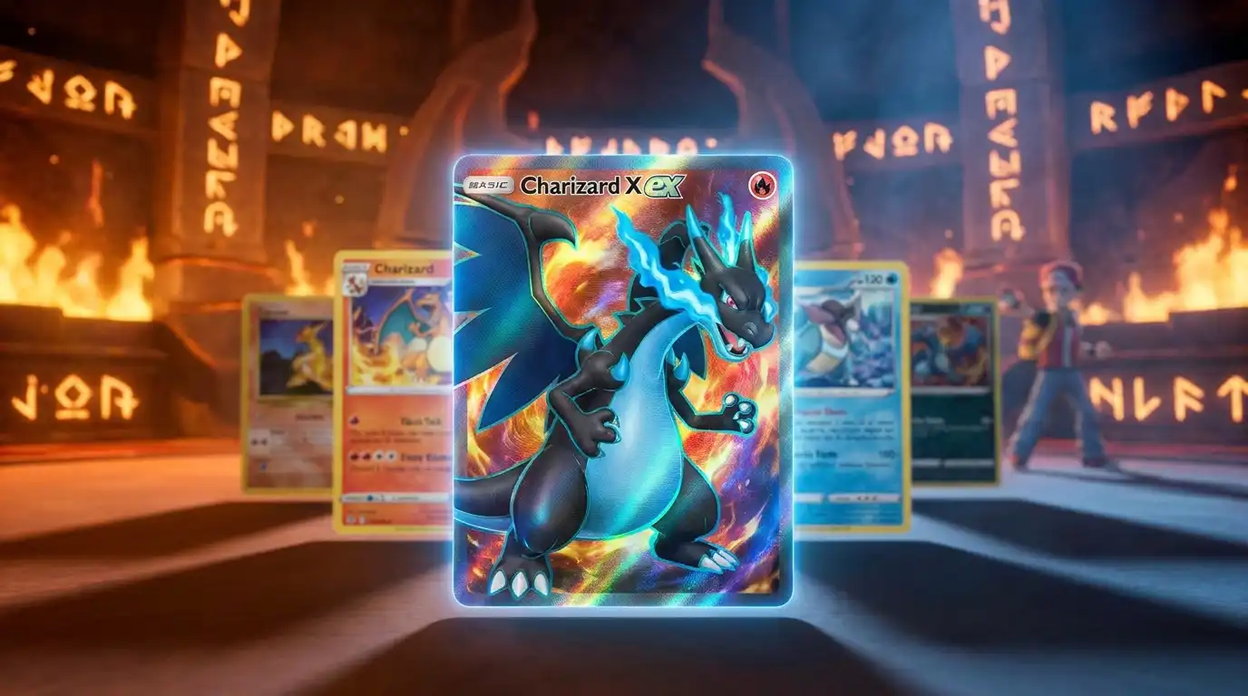 Why Does Mega Charizard X ex Lead the Set?