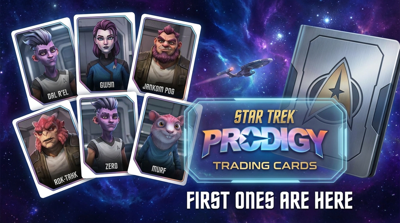 Star Trek Prodigy Trading Cards: First Ones Are Here