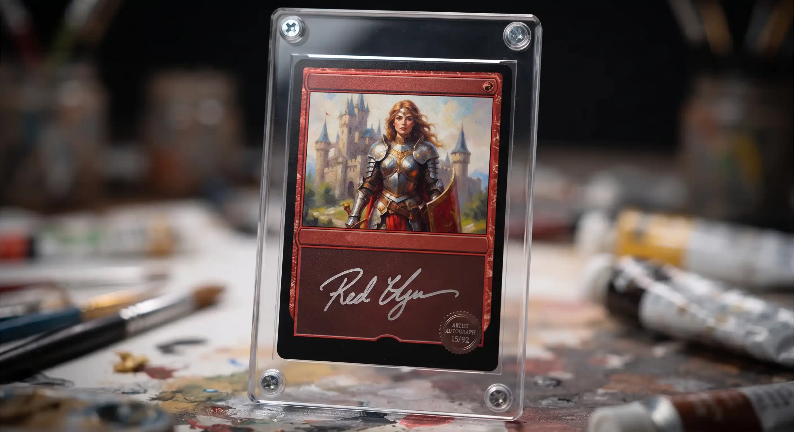The Smartest Idea in the Set- Artist Autographs