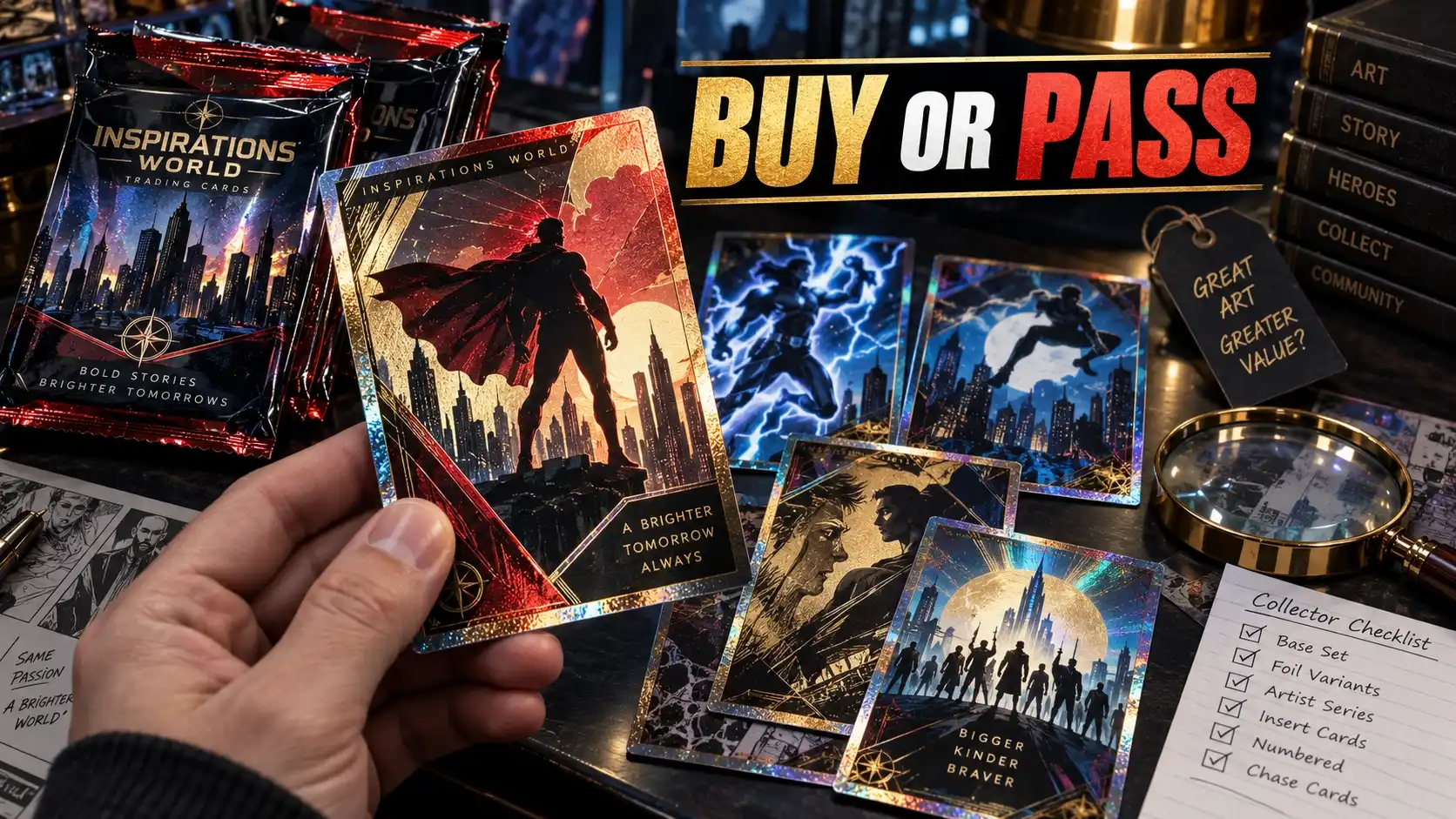 Upper Deck Inspirations World of DC: Worth Buying?