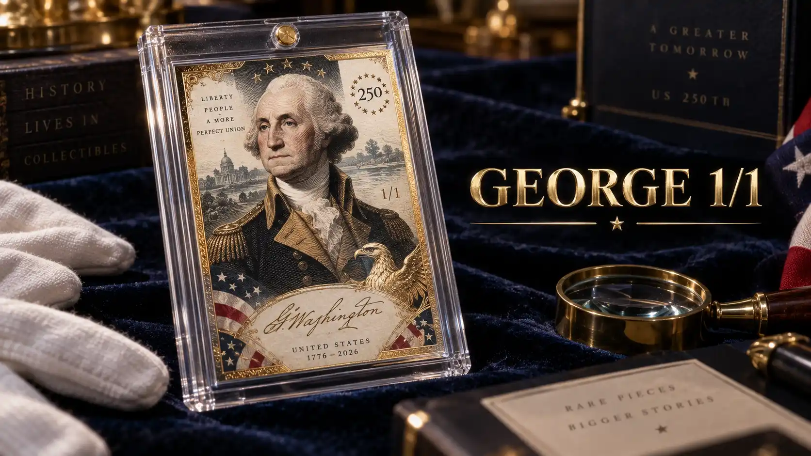 Upper Deck US 250th: The George Washington 1/1