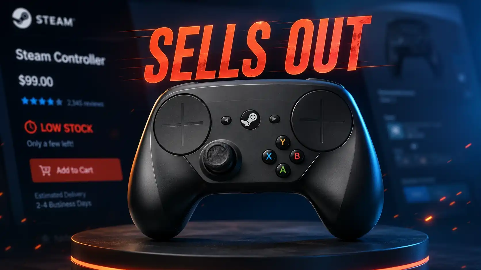 Valve’s $99 Steam Controller Keeps Selling Out
