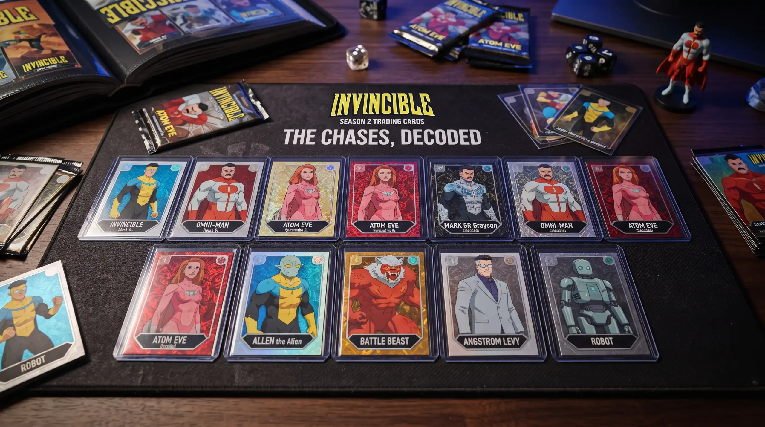Invincible Season 2 trading cards: The Chases, Decoded